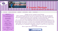 Desktop Screenshot of croatadesign.com